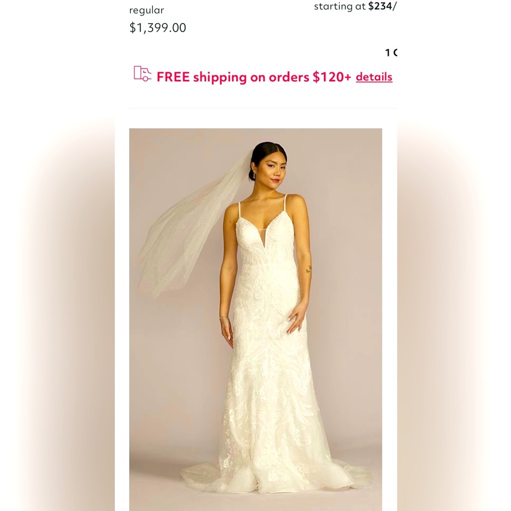 glitter tulle lace mermaid wedding dress